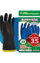 guantes industriales latex natural