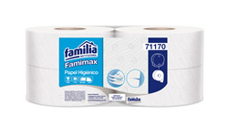 Papel higiénico familia famimax blanco