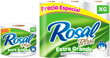 papel higienico rosal Extragrande