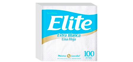 servilletas marca elite extra blanca una hoja