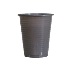 vaso gris desechable 5.5onz